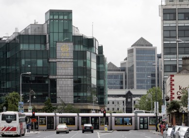 The IFSC in Dublin's city centre