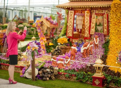 One of the exhibits in the Great Pavilion.