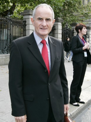Senator Martin McAleese pictured outside Leinster House