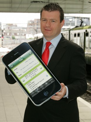 Minister of State Alan Kelly launching the service last week.