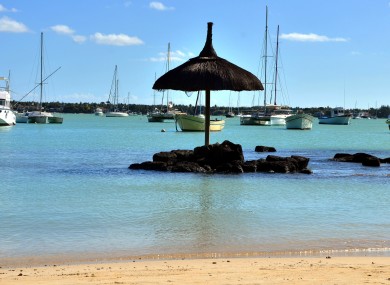 Grand Bay in Mauritius.