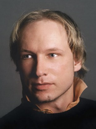 Undated file image obtained from the Twitter page of Anders Behring Breivik, 32