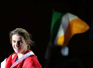 Katie Taylor's fight is due to get underway at 2pm.
