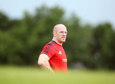 Paul O'Connell has captained Munster for six years.