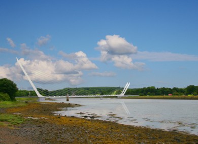 What the planned bridge will look like.