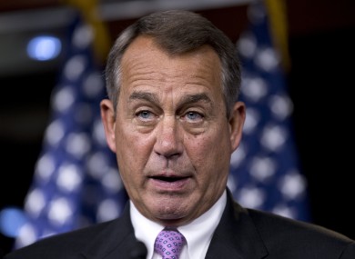 The Republicans' John Boehner will remain the Speaker of the House for at least the next two years.
