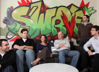 Some of the Dublin Swrve team