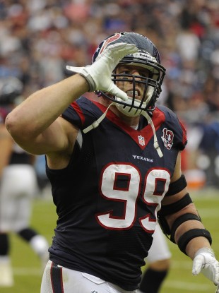 Machine: JJ Watt of the Houston Texans.
