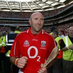 Corcoran collected three All-Ireland senior hurling medals as a player and won eight Munster senior titles (three football and five hurling). His efforts to claim Sam Maguire fell short with a final defeat for Cork against Derry in 1993.