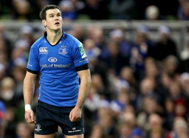 Jonathan Sexton will be hoping to send over some conversions at the RDS.