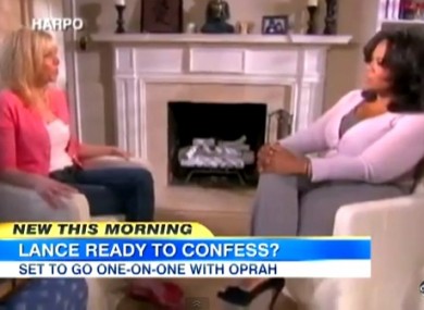 Oprah will travel to the former rider's home in Austin, Texas.