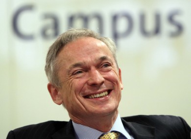 Minister Richard Bruton at the launch of the new campus today.