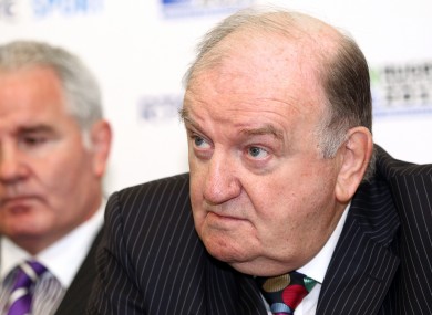 George Hook and Brent Pope (file photo).