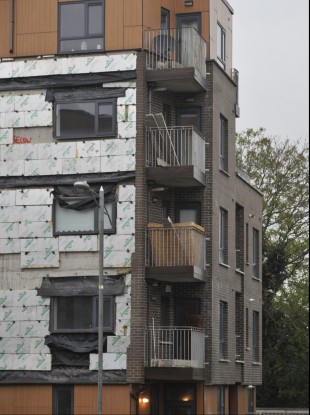Priory Hall, as it looked after works on the complex ended in November 2011.