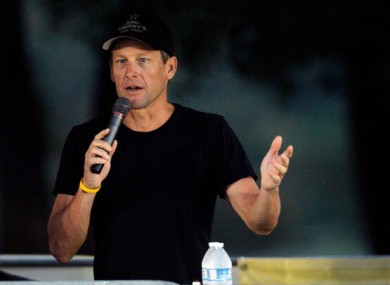 Lance Armstrong.
