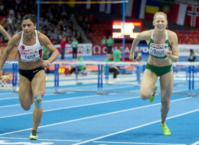 Derval O'Rourke finished behind Yanit in Stockholm.
