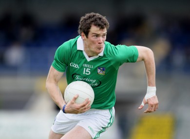Ian Ryan was on target for Limerick today.