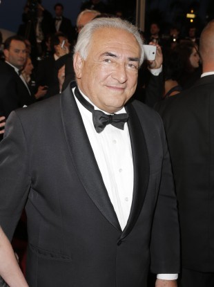 Dominique Strauss-Kahn pictured at he 66th Cannes Film Festival in May this year.