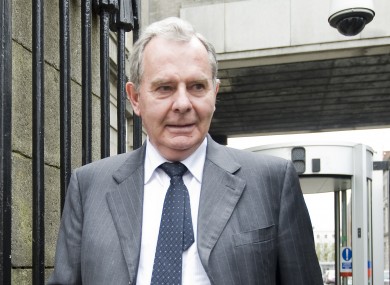 File photo of Seán Quinn leaving court.