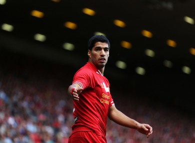 Suarez has apologised for his behaviour.