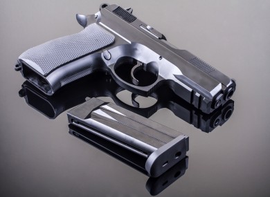 9mm semi-automatic handgun (File photo)