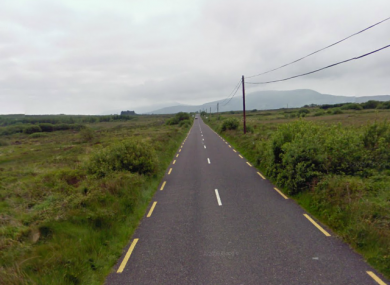 The Cahirciveen to Ballinskelligs road.