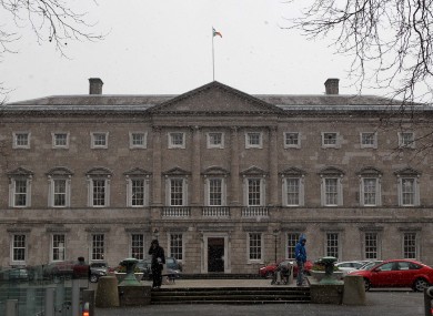 Leinster House, Dublin.