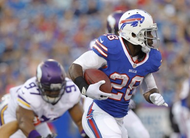 CJ Spiller is set to have a monster year for the Buffalo Bills.