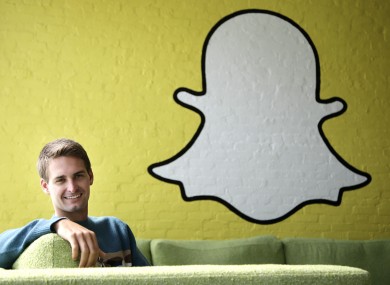 Snapchat CEO Evan Spiegel