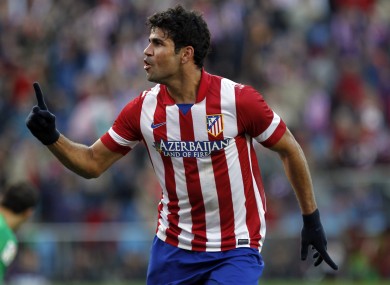 Costa has been in fine form for Atletico Madrid.