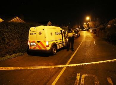 The scene following a tense stand-off in Windy Arbour.