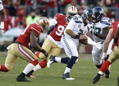 Russell Wilson's legs could play a key role in the NFC Championship game.