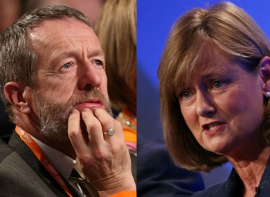 Sean Kelly MEP (left) and Senator Deirdre Clune (right)