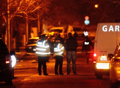 The scene on Furry Park Road, Dublin, where Kelly was killed.