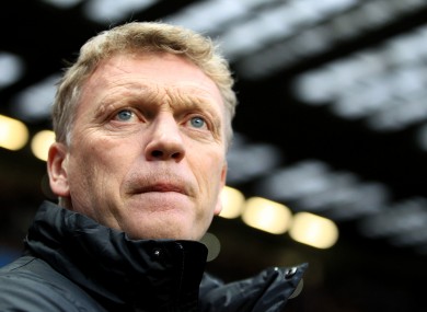 David Moyes: difficult first year at the helm.