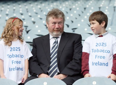 James Reilly wants to make Ireland tobacco free by 2025