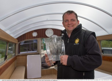 Davy Fitzgerald at the launch yesterday of the 15th Annual All-Ireland GAA Golf Challenge.