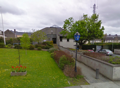 Carlow Garda Station, where the two men are being held.