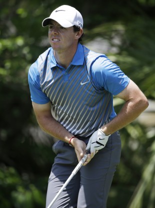 Rory McIlroy had an up-and-down round at TPC today.