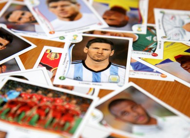 Leo Messi: one of the biggest names in this year's Panini book.
