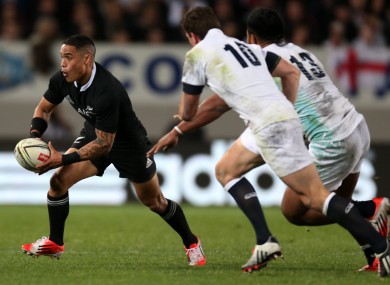 Aaron Smith was in excellent form for the All Blacks.