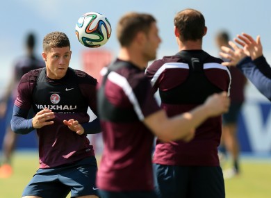 Ross Barkley has been awarded a starting role against Costa Rica.