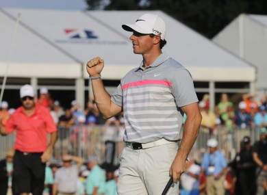 Rory McIlroy will look for a third win on the bounce this week.