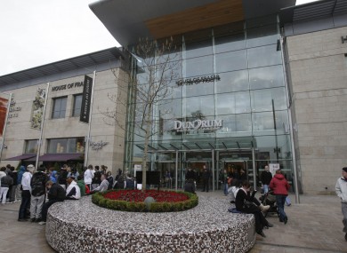File photo of the Dundrum Town Centre shopping centre.