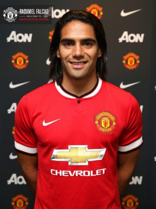 Man United's loan signing of Falcao has now been officially confirmed.