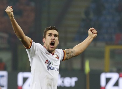 Louis van Gaal is a well-known admirer of AS Roma midfielder Kevin Strootman.