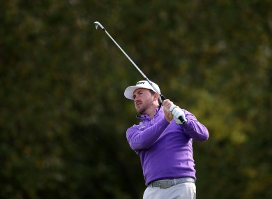 McDowell shot a solid three-under 69 earlier (file pic).