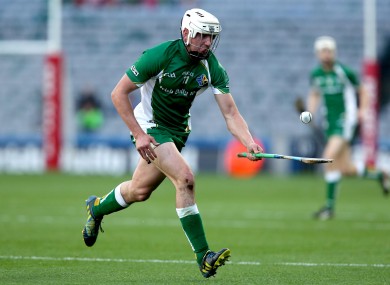 Patrick 'Bonner' Maher in action today.