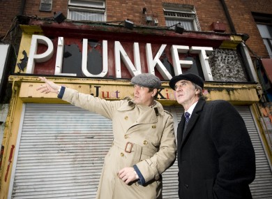 Patrick Cooney and James Connolly Heron at Moore Street.