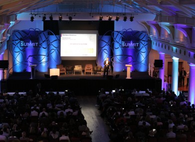 The Marketing stage from last year's Web Summit.